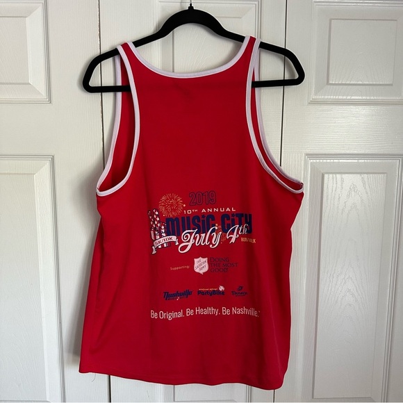 2019 Music City Run Nash July 4th Annual 5K/10K Run/Walk Event Tank M Nashville - Picture 2 of 8